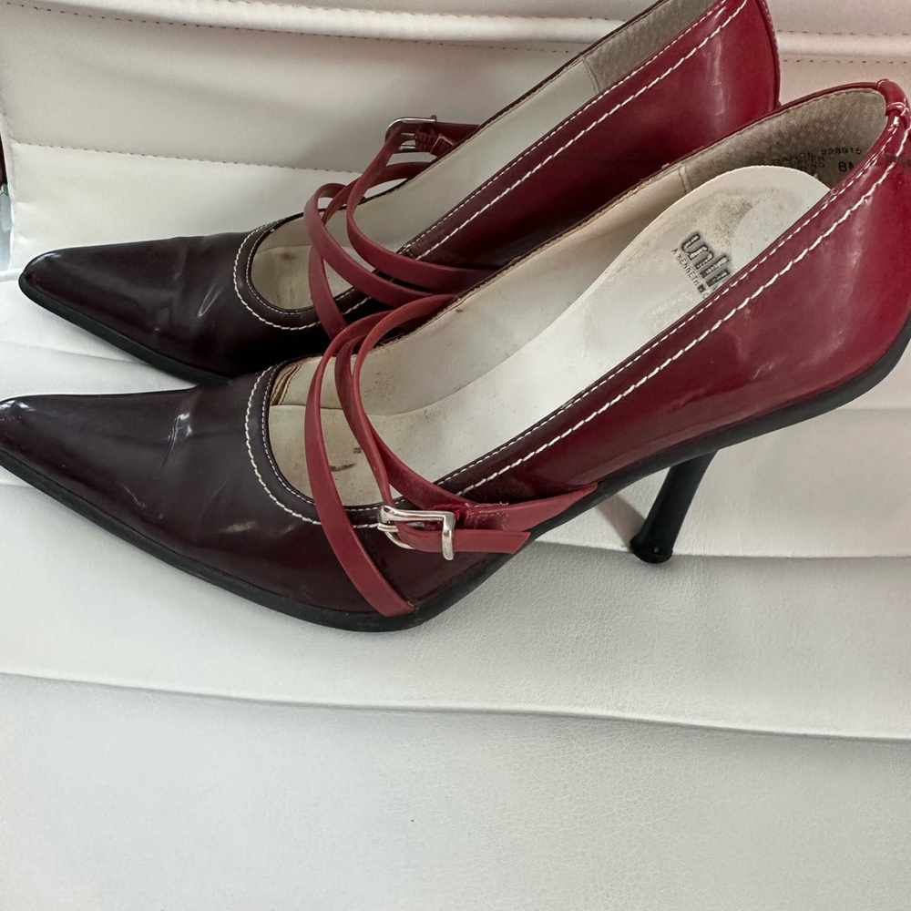 Unlisted by Kenneth Cole Burgundy and Red Heels